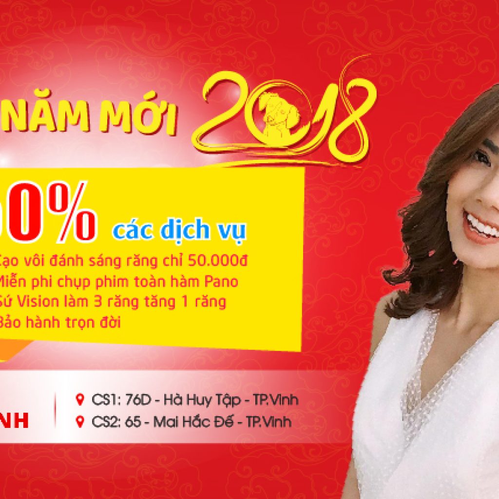 rang xinh đon tet – giam 50% cac dich vu nha khoa
